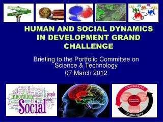 HUMAN AND SOCIAL DYNAMICS IN DEVELOPMENT GRAND CHALLENGE