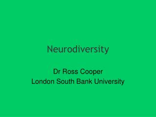 Neurodiversity