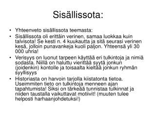 Sisällissota: