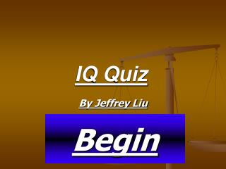 IQ Quiz