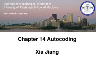 Chapter 14 Autocoding Xia Jiang