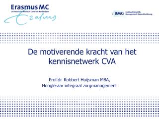 Prof.dr. Robbert Huijsman MBA, Hoogleraar integraal zorgmanagement