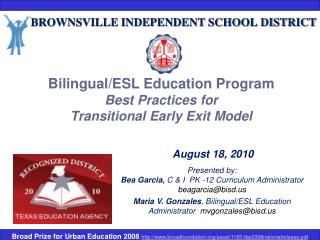 BROWNSVILLE INDEPENDENT SCHOOL DISTRICT