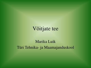 Võitjate tee