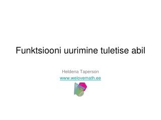 Funktsiooni uurimine tuletise abil