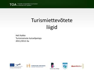 Turismiettevõtete liigid