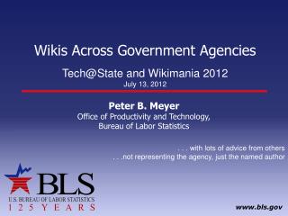 Wikis Across Government Agencies