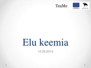 Elu keemia