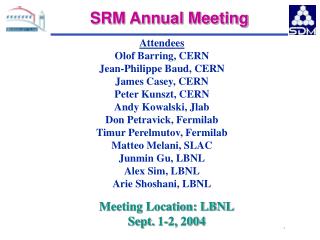 SRM Annual Meeting