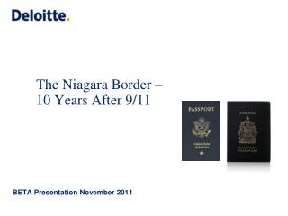 The Niagara Border – 10 Years After 9/11