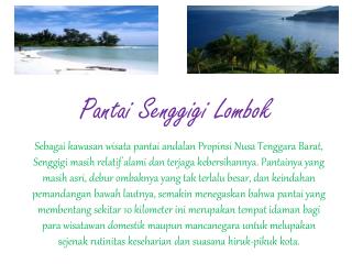 Pantai Senggigi Lombok