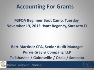 Accounting For Grants