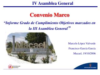 IV Asamblea General