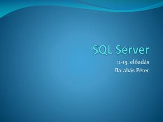 SQL Server