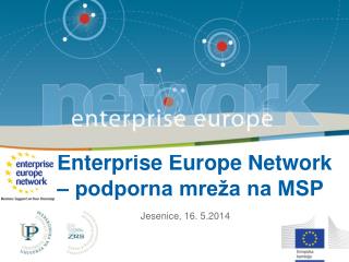 Enterprise Europe Network – podporna mreža na MSP