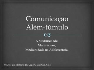 Comunicação Além-túmulo