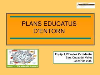 PLANS EDUCATUS D’ENTORN