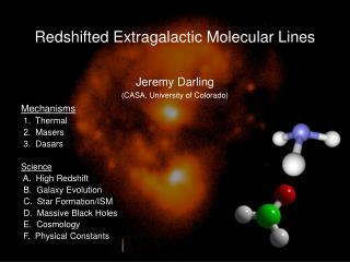 Redshifted Extragalactic Molecular Lines