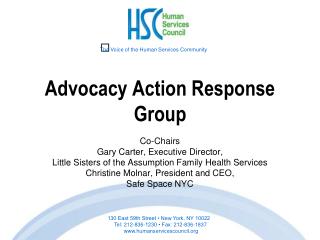 Advocacy Action Response Group