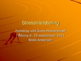 Stresshåndtering