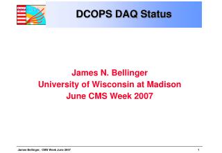 DCOPS DAQ Status