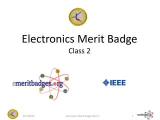 Electronics Merit Badge Class 2