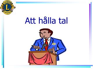 Att hålla tal