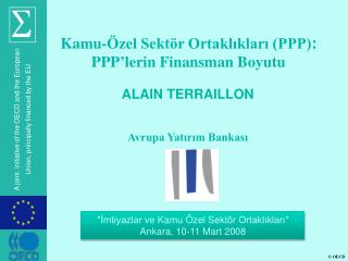 ALAIN TERRAILLON Avrupa Yatırım Bankası