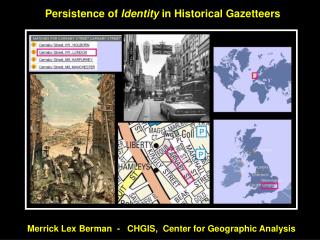 Persistence of Identity in Historical Gazetteers