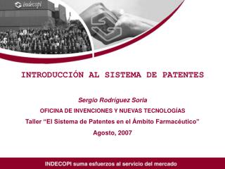 INTRODUCCIÓN AL SISTEMA DE PATENTES