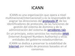 ICANN