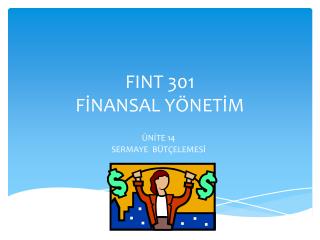 FINT 301 FİNANSAL YÖNETİM