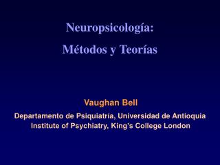 Institute of Psychiatry, King’s College London
