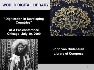 John Van Oudenaren Library of Congress