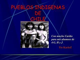 PUEBLOS INDIGENAS DE CHILE