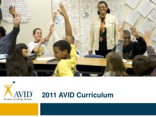 2011 AVID Curriculum