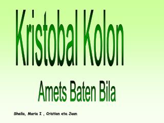 Kristobal Kolon