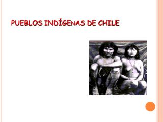 PUEBLOS INDÍGEnAS DE CHILE