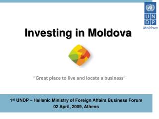 Investing in Moldova