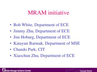 MRAM initiative