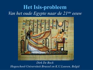 Het Isis-probleem