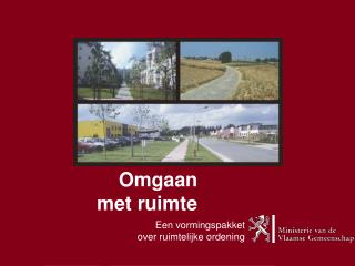 Omgaan met ruimte