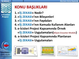 e-İcisleri Projesi