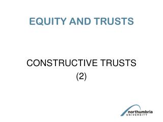 EQUITY AND TRUSTS