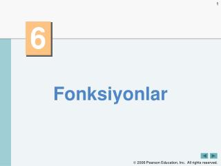 Fonksiyonlar