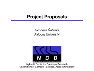 Project Proposals