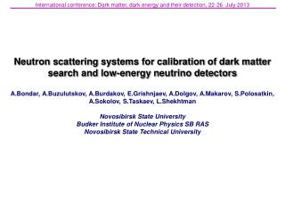 Neutron scattering systems for calibration of dark matter search and low-energy neutrino detectors