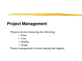 Project Management