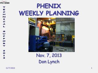 PHENIX WEEKLY PLANNING