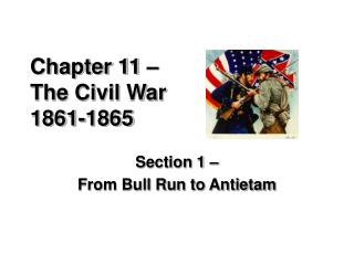 Chapter 11 – The Civil War 1861-1865